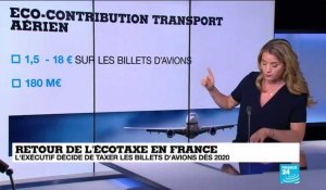 La France va instaurer une écotaxe sur les billets d'avion en 2020