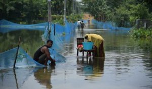 Mousson en Inde: l'Etat de l'Assam frappé par des inondations