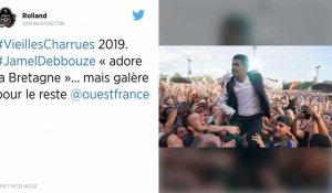 Vieilles Charrues 2019 : Jamel Debbouze « adore la Bretagne »... mais galère pour le reste