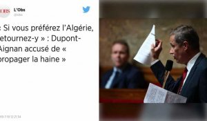 CAN 2019 : Nicolas Dupont-Aignan s'en prend aux auteurs des dégradations après la victoire de l'Algérie en demi-finale