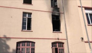 Incendie de chambre au centre d'hébergement Anne-Franck à Saint-Omer