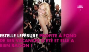 Estelle Lefébure : Topless sur la toile, elle fait tourner la tête de ses followers