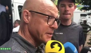 Tour de France 2019 - Dave Brailsford and Luke Rowe after his expulsion from the Tour with Tony Martin : "It's a very tough penalty"