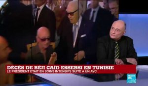 TUNISIE - Décès de Béji Caïd Essebsi : "beaucoup de Tunisiens le compare à Bourguiba"