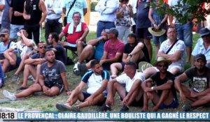 Le Provençal : Claire Gaudillère, une bouliste qui a gagné le respect