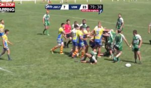 Rugby : Une violente bagarre générale éclate lors d'une finale (Vidéo)