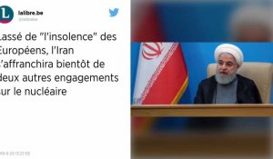 Accord sur le nucléaire : L'Iran annonce qu'il rompra deux de ses engagements le 7 juillet