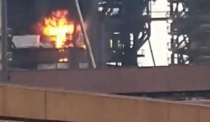 Incendie à ArcelorMittal