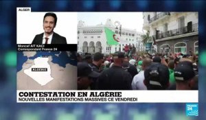 Nouvelles manifestations massives en Algérie ce vendredi