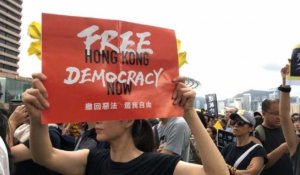 Hong Kong: les manifestants ciblent une gare "chinoise"