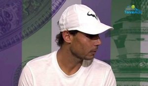 Wimbledon 2019 - Rafael Nadal : "We know that we are not young with Federer and Djokovic"