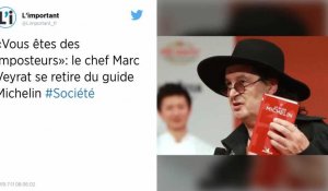 Gastronomie : Marc Veyrat se retire du guide Michelin