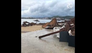 Grèce: Six touristes tués par une tornade et de violents orages de grêle