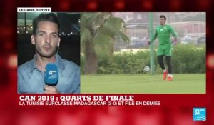 CAN-2019 : La Tunisie qualifiée pour les demi-finales ! Victoire 3-0 face à Madagascar