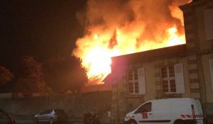 Saint-Lô. Violent Incendie au Haras National le 12 juillet 2019