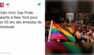 Cinquante ans après Stonewall, Gay Pride géante à New York contre la montée des extrêmes