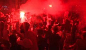CAN 2019: les supporters fêtent la victoire de l'Algérie