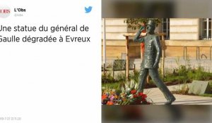 Évreux : Dégradation d'une statue du général de Gaulle, le maire porte plainte