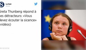 « Le danger, c'est quand les politiques font semblant d'agir » : ce qu'il faut retenir du discours de Greta Thunberg à l'Assemblée