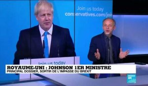 Principal dossier pour Boris Johnson : sortir de l'impasse du Brexit