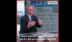 Appliquer la réforme des retraites qu'aux seuls nouveaux entrants ? Delevoye et Macron divisés