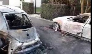 Deux voitures brûlées à Coulogne