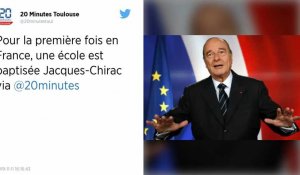 Tarn. Une école porte le nom de Jacques Chirac, une première en France