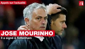 José Mourinho est désormais le nouvel entraineur de Tottenham.