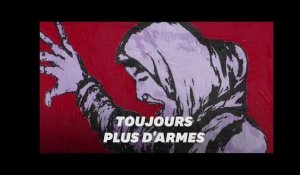 Le &quot;Banksy du Yémen&quot; dénonce l&#39;hypocrisie de la France