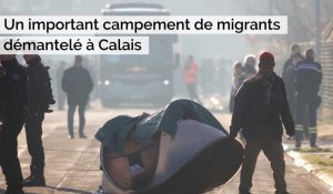 CALAIS - Important démantèlement, plus de 350 migrants évacués