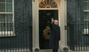 Otan: arrivée des leaders mondiaux à Downing Street