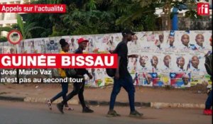 Guinée Bissau : José Mario Vaz n'est pas au second tour