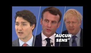 Macron, Johnson et Trudeau s&#39;expliquent après leur moquerie supposée sur Trump