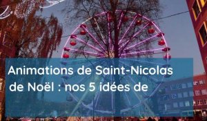 Animations de Saint-Nicolas et de Noël : nos 5 idées de sorties cette semaine sur le littoral, dans l'Audomarois et en Flandre 