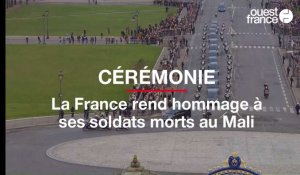 La France rend hommage aux 13 soldats morts au Mali