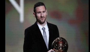Messi remporte le Ballon d'or pour la sixième fois