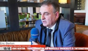 Eric Berton : "faire connaître Aix-Marseille Université à l'international"
