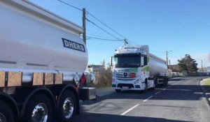 Frontignan. : la ruée des camions-citernes vers le dépôt de carburants