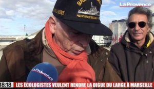 Les écologistes veulent rendre la digue du large aux Marseillais