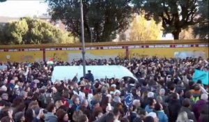 Les "sardines" manifestent à Rome contre Matteo Salvini