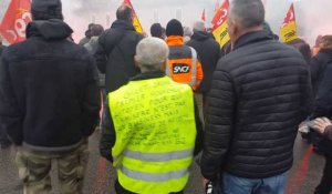 Alès : manifestation contre le projet de réforme des retraites