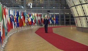 Bruxelles: arrivées des dirigeants européens au 2e jour du sommet de l'UE (2)