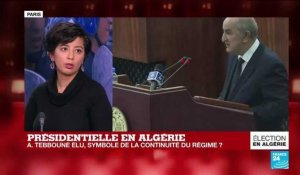 Présidentielle en Algérie : "A. Tebboune nourrit des liens quasi familiaux avec la famille Bouteflika"