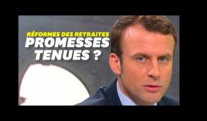 Retraites : entre les promesses de Macron et la réalité de la réforme, il y a comme un  décalage