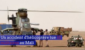 Un accident d'hélicoptère tue 13 militaires au Mali