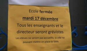 Grève: à Paris, les écoles de nouveau très perturbées