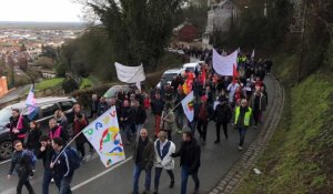 Nouvelle mobilisation à Laon, Amiens et Calais contre le projet de réforme des retraites