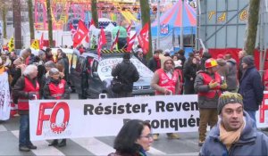 Réforme des retraites: début de la manifestation à Rennes