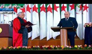 Le nouveau président algérien prête serment