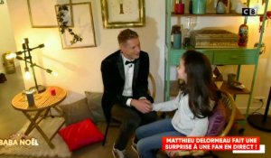 Baba Noël : Matthieu Delormeau se fait piéger par une fausse fan (VIDEO)